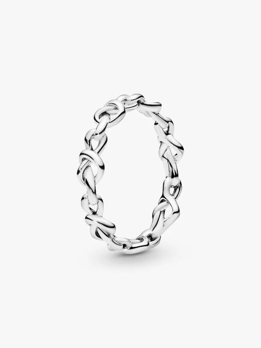Pandora Knotted Hearts Ring Sterling Silver