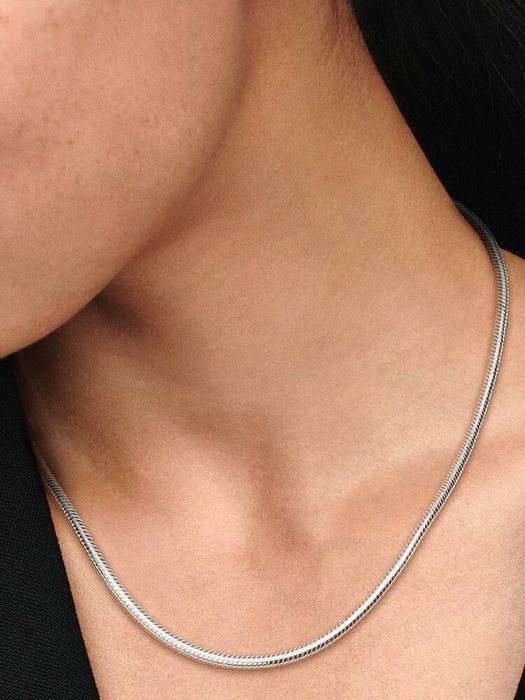 Pandora Moments Snake Chain Necklace Sterling Silver