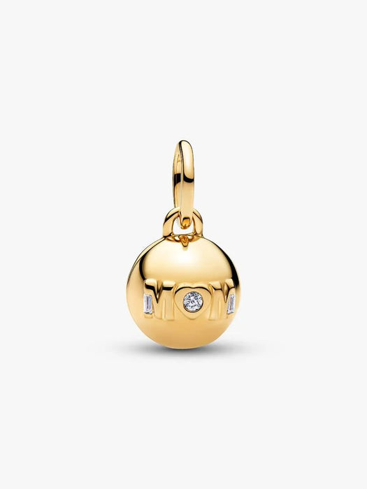 Pandora Mum Ball Clasp Charm 14k Gold Plating
