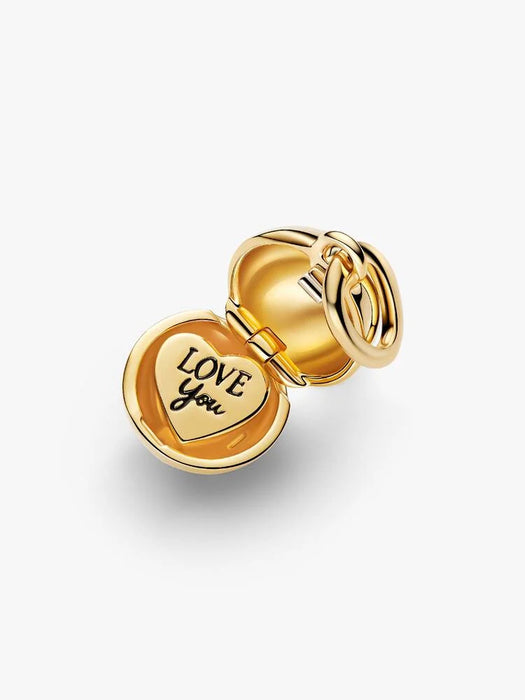 Pandora Mum Ball Clasp Charm 14k Gold Plating