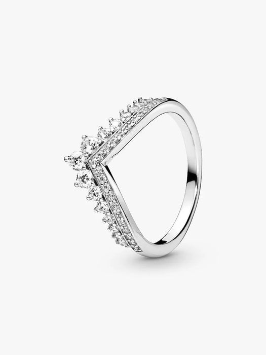 Pandora Princess Wishbone Ring Sterling Silver