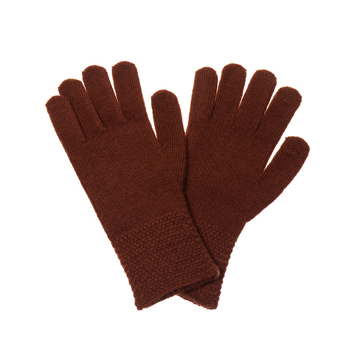 Park Lane Burnt Spice Woollen Gloves