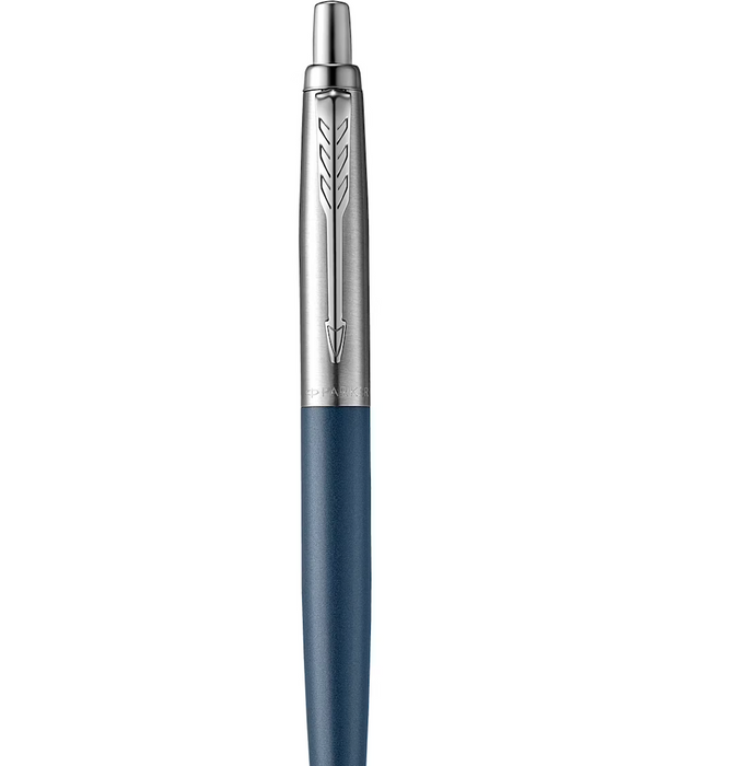 Parker Pens Blue Ink, Matte Blue & Chrome Trim Finish Jotter XL Ballpoint Pen