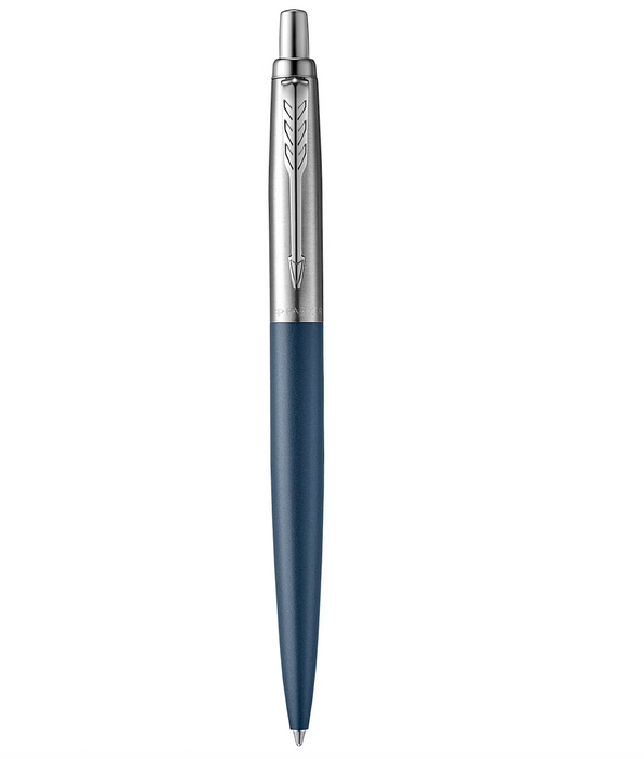 Parker Pens Blue Ink, Matte Blue & Chrome Trim Finish Jotter XL Ballpoint Pen