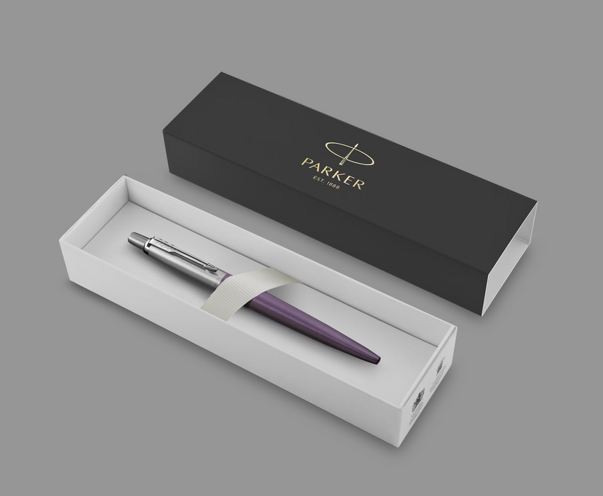 Parker Pens  Blue Ink & Victoria Violet Jotter Ballpoint Pen