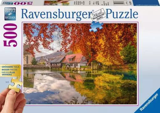 Ravensburger Peaceful Mill Extra Large 500pc Puzzle