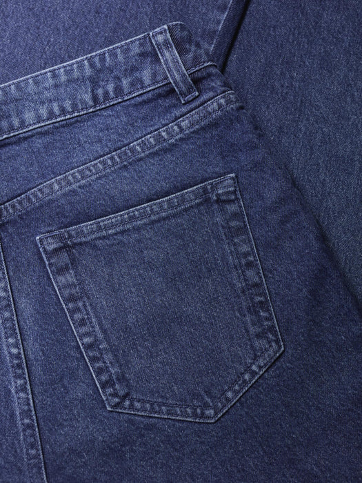 Seasalt Women's Penwith Straight Leg Jeans In Mid Wash