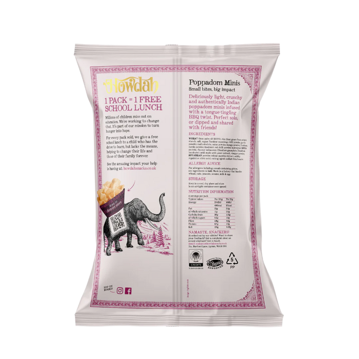 Howdah Tandoor BBQ Poppadoms