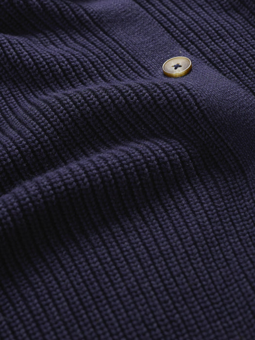 Seasalt Women's Potters Meadow Organic Cotton Knitted Cardigan In Maritime