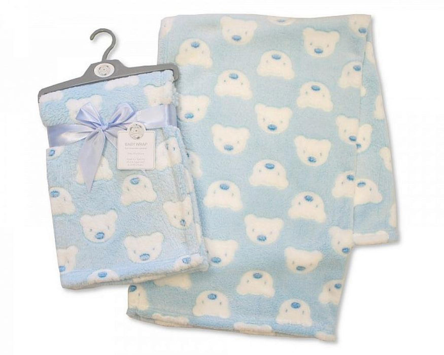 Printed Teddy Baby Wrap