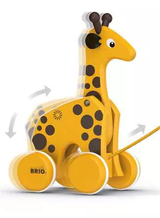 BRIO Pull Along Giraffe