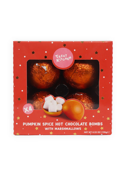 The Treat Kitchen Pumpkin Spice Hot Chocolate Bombs