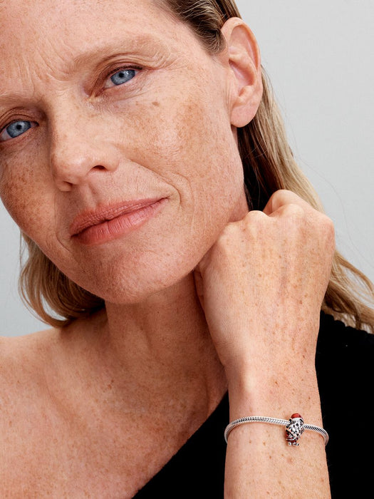 Pandora Moveable Santa Claus Sterling Silver Charm