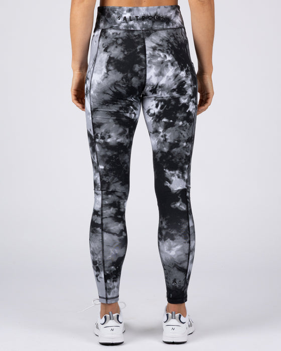 Saltrock Women's Asana Trousers Leggings In Dark Grey
