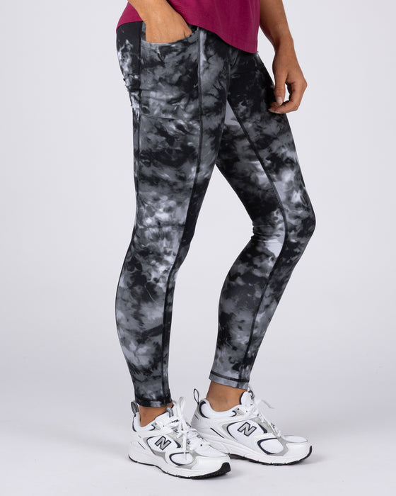 Saltrock Women's Asana Trousers Leggings In Dark Grey