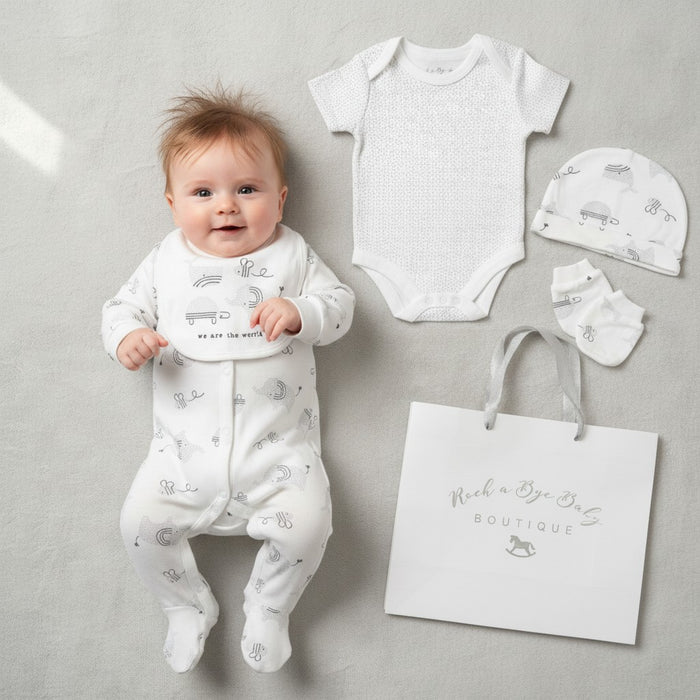Elizabeth Anne Elephant 5 Piece Layette Set