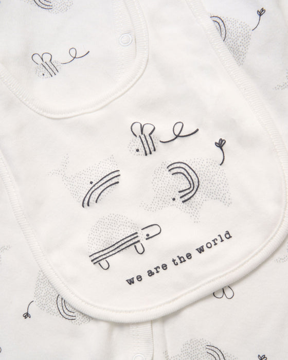 Elizabeth Anne Elephant 5 Piece Layette Set