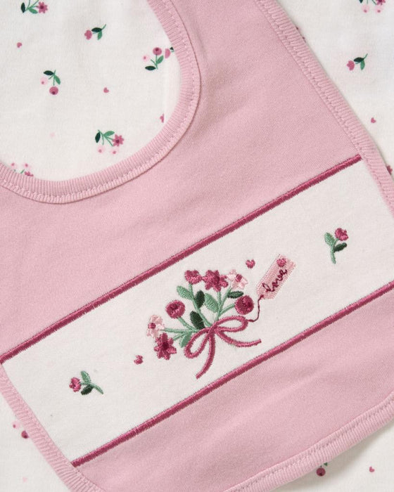 Elizabeth Anne Floral 6 Piece Layette Set
