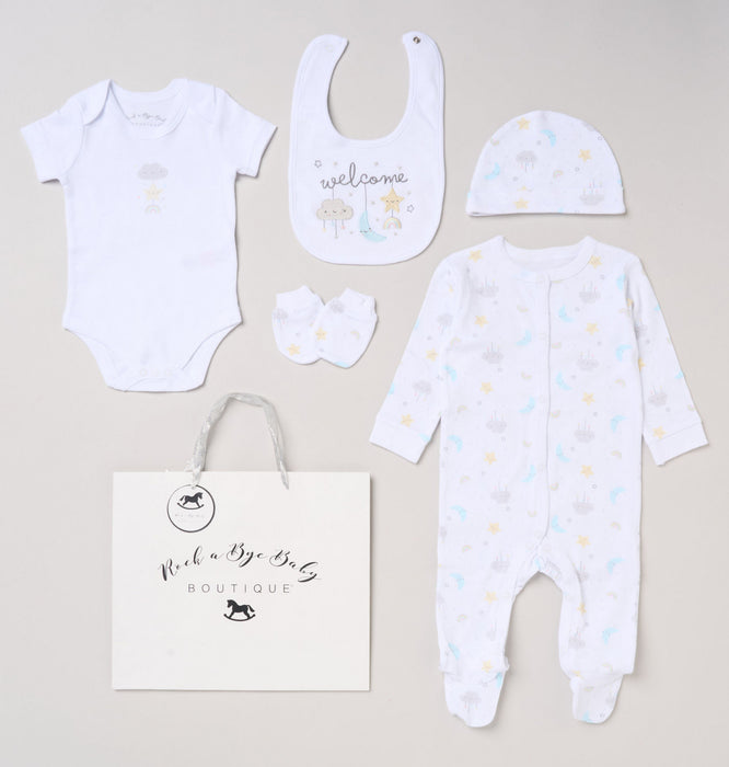 Elizabeth Anne Welcome 5 Piece Layette Set