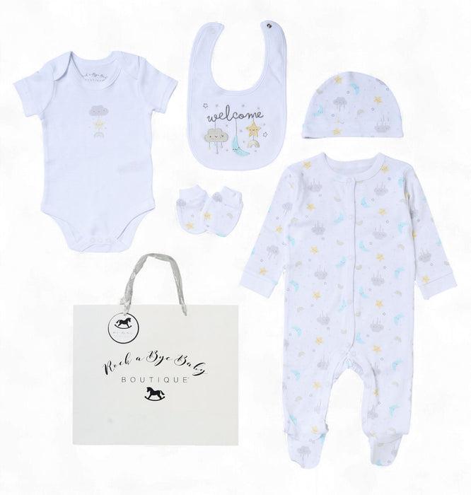 Elizabeth Anne Welcome 5 Piece Layette Set
