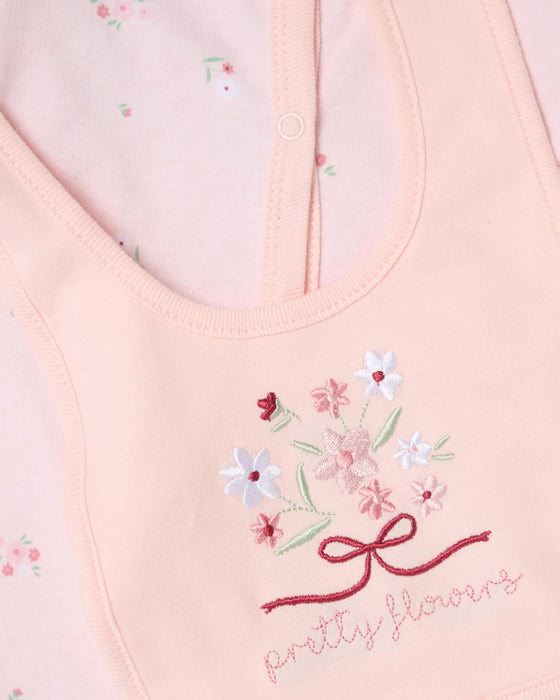 Elizabeth Anne "Pretty Flowers" 5 Piece Layette Set
