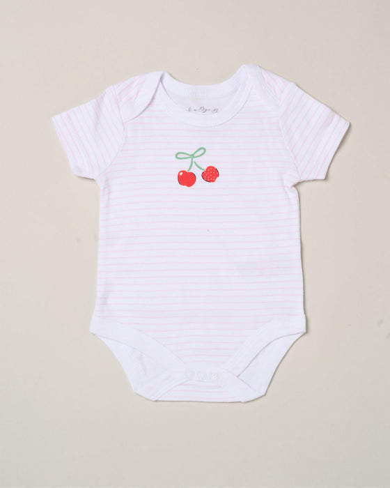 Elizabeth Anne Cherries 5 Piece Layette Set