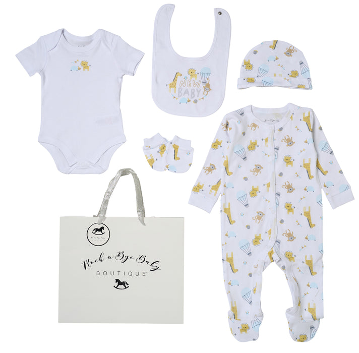 Elizabeth Anne "New Baby " 5 Piece Layette Set