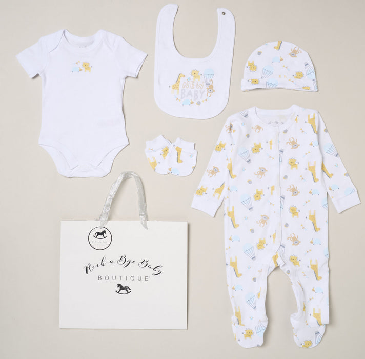 Elizabeth Anne "New Baby " 5 Piece Layette Set
