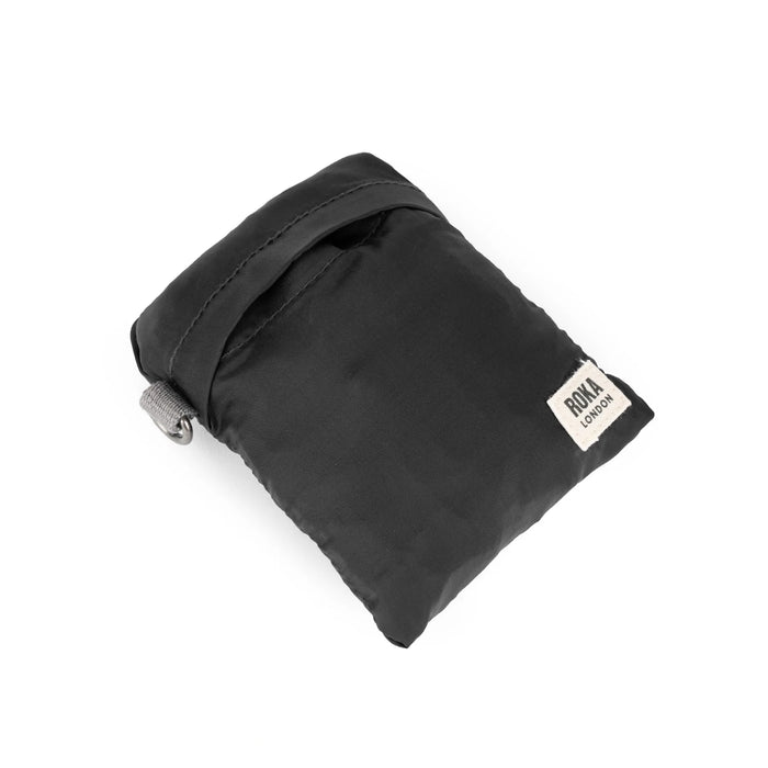 ROKA Borough Black Recycled Nylon Ripstop Bag