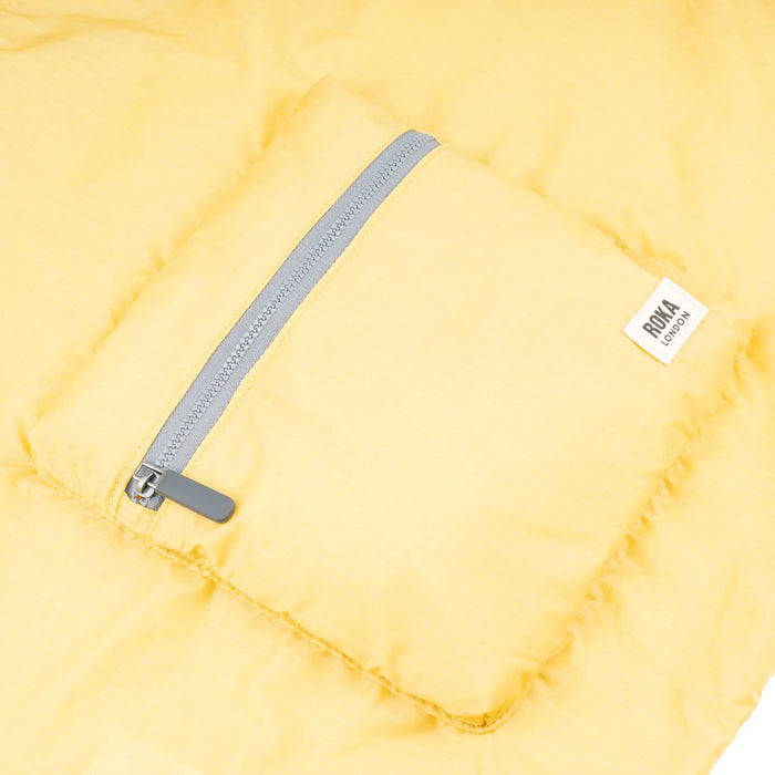 ROKA Borough Citron Recycled Nylon Ripstop Bag