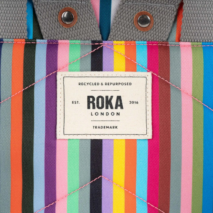 ROKA Canfield B Multi Stripe Medium Bag