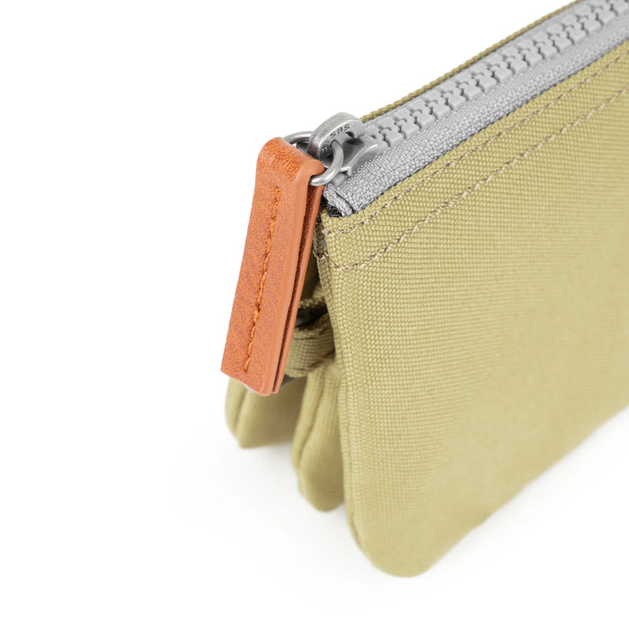 ROKA Carnaby Khaki Taslon Small Wallet