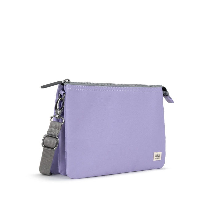 ROKA Carnaby Crossbody XL Lavender Canvas Bag