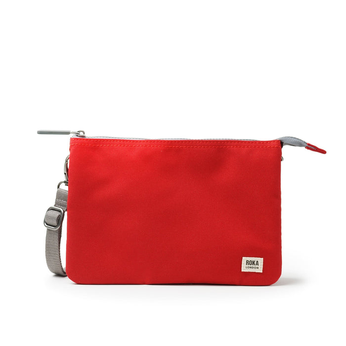 ROKA Carnaby Mars Red Recycled Canvas XL Bag