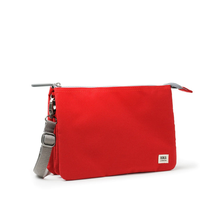 ROKA Carnaby Mars Red Recycled Canvas XL Bag