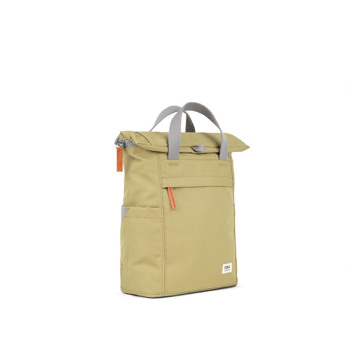 ROKA Bags Finchley A Khaki Recycled Canvas Small