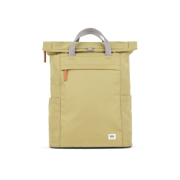 ROKA Bags Finchley A Khaki Recycled Canvas Small