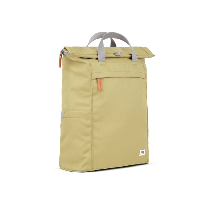 ROKA Bags Finchley A Khaki Recycled Canvas Small