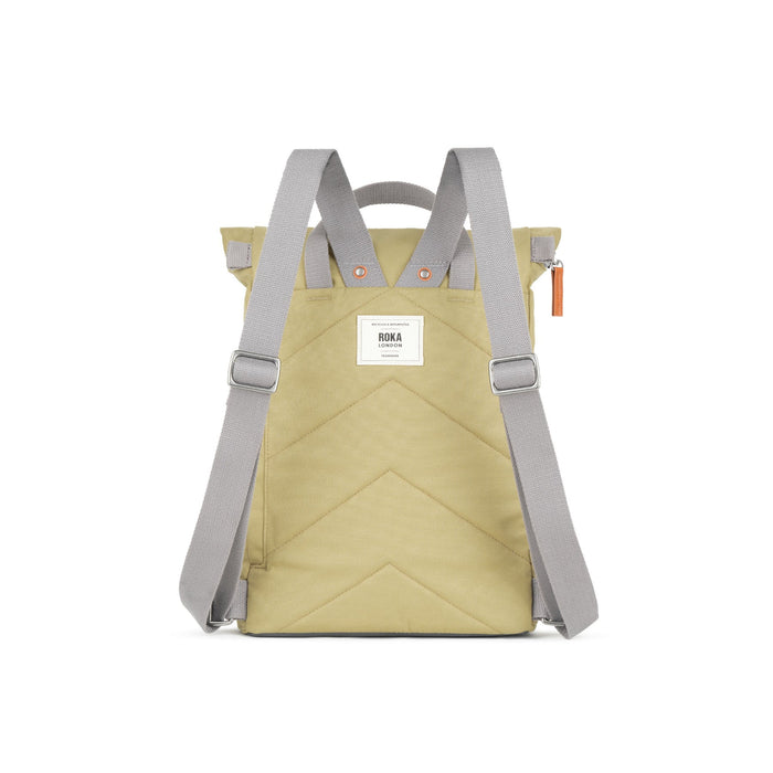 ROKA Bags Finchley A Khaki Recycled Canvas Small