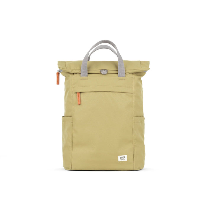 ROKA Bags Finchley A Khaki Recycled Canvas Small