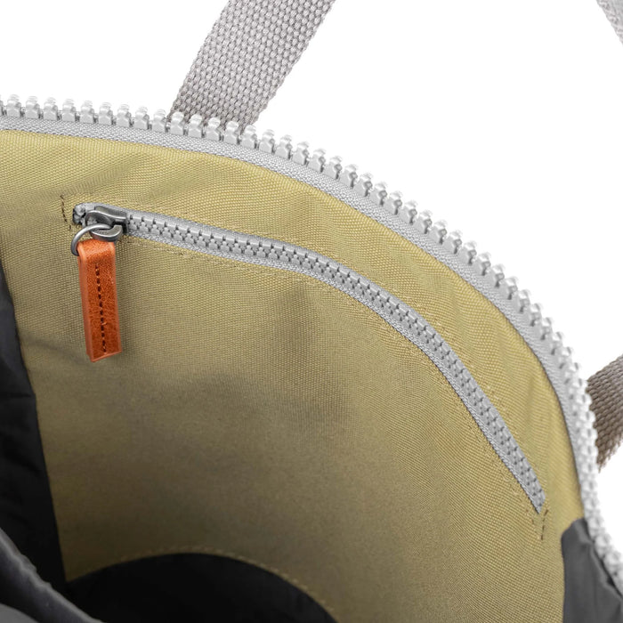 ROKA Bags Finchley A Khaki Recycled Canvas Small