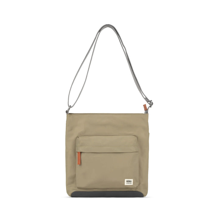 ROKA Kennington B Taupe Recycled Nylon Bag