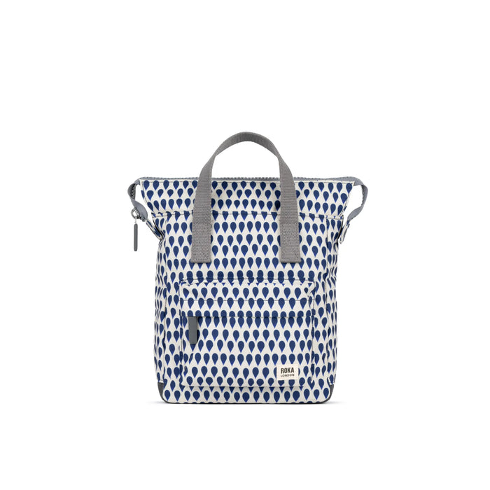 ROKA Bantry B Denim Rain Recycled Small Canvas Bag