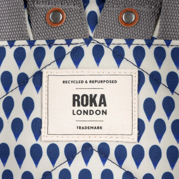 ROKA Bantry B Denim Rain Recycled Small Canvas Bag