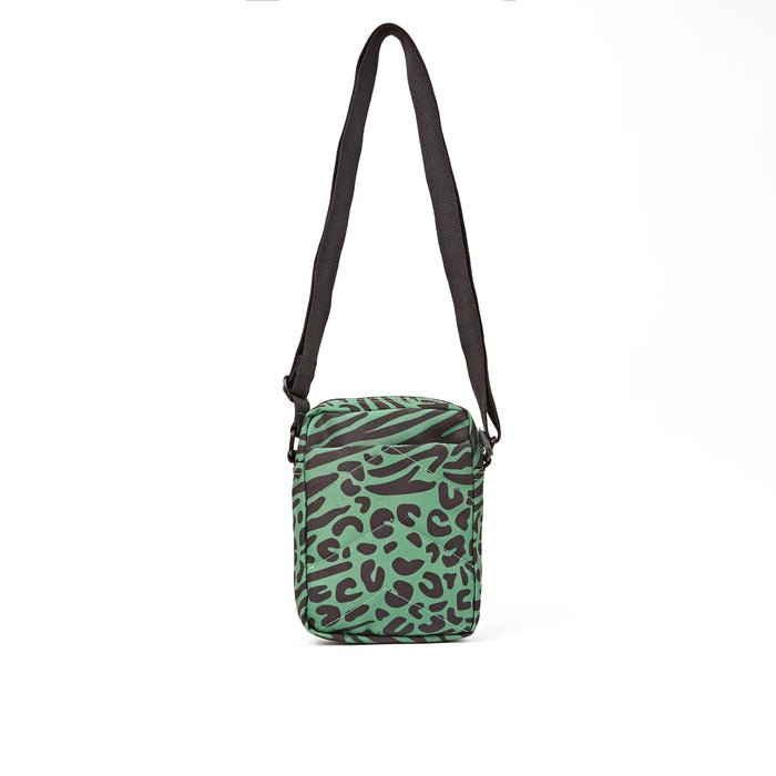 ROKA Bond Pocket Crossbody Bag in Mixed Animal Artichoke