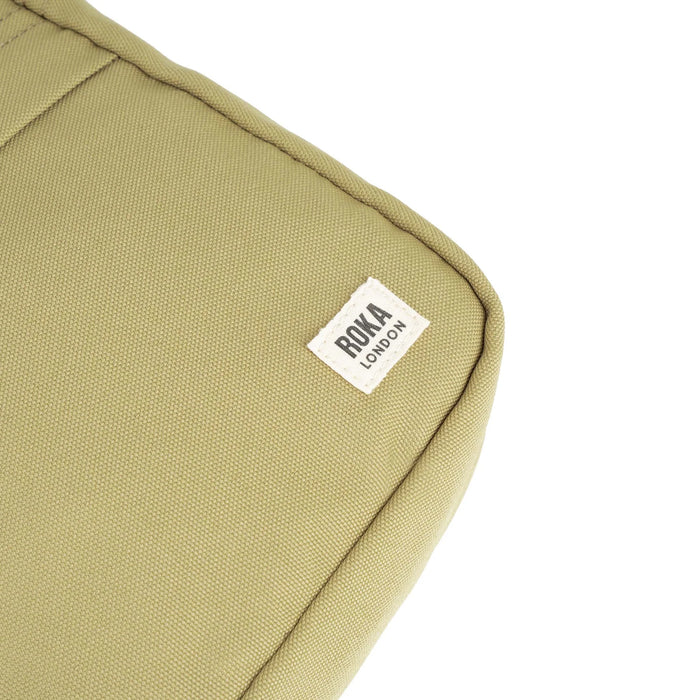 ROKA Bond London Khaki Recycled Canvas Bag