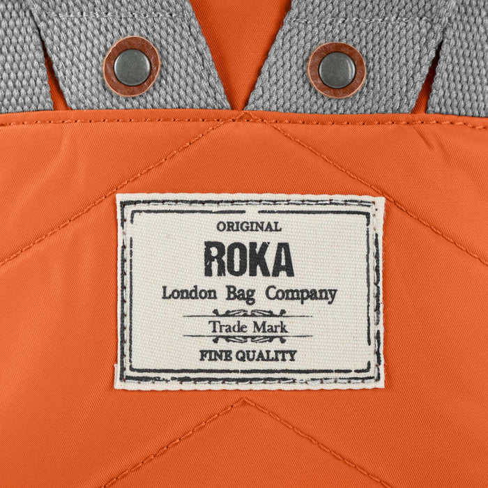 ROKA Bantry B Burnt Orange Recycled Canvas Bag