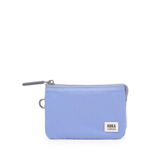 ROKA Carnaby Jacaranda Recycled Nylon Ripstop Small Purse