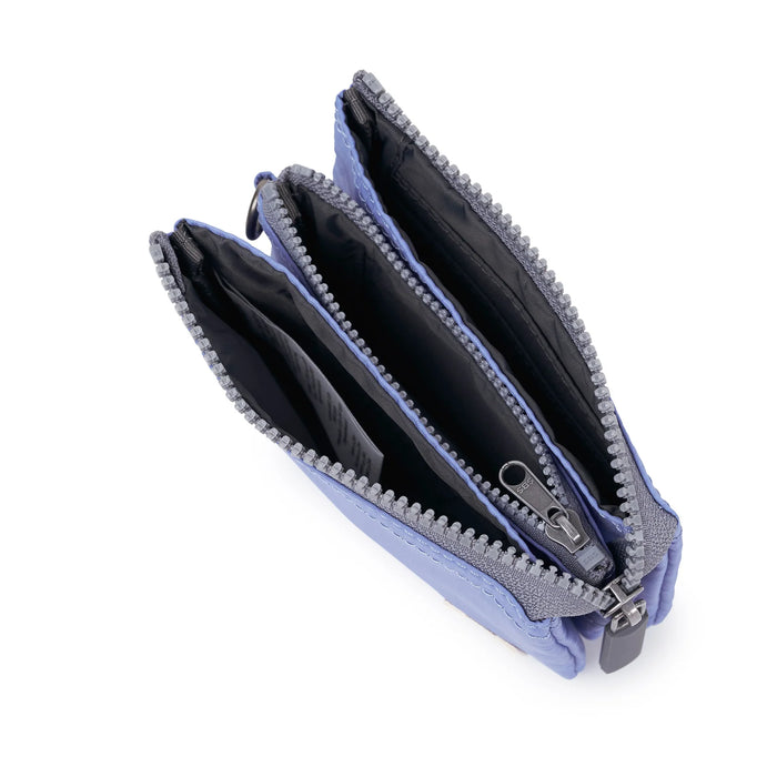 ROKA Carnaby Jacaranda Recycled Nylon Ripstop Small Purse