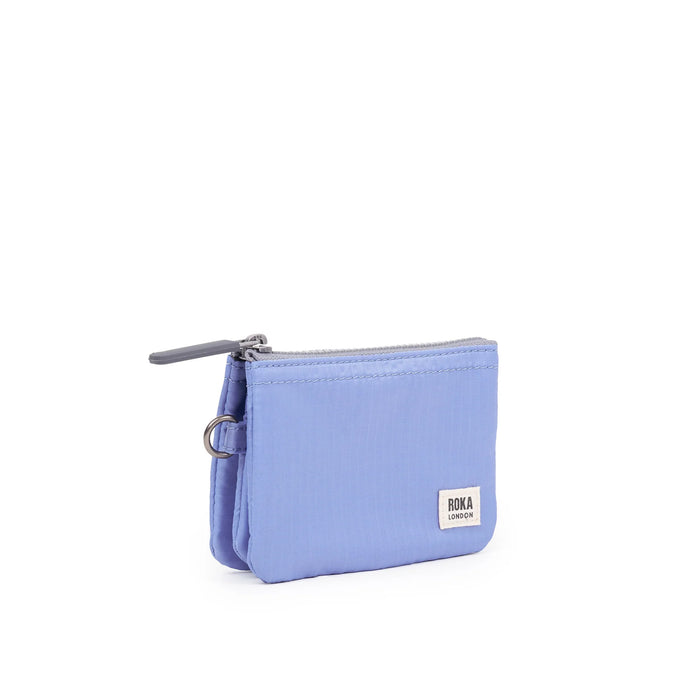 ROKA Carnaby Jacaranda Recycled Nylon Ripstop Small Purse